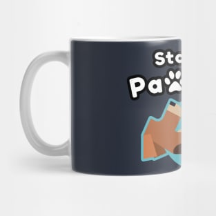 Motivational: Stay Pawsitive! Cute Funny Dog Mug